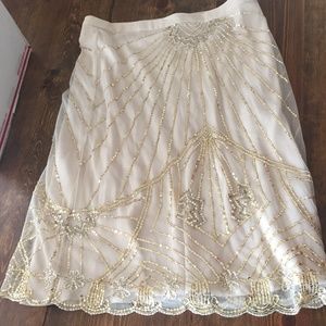 Festive Banana Republic Skirt - Size 8
